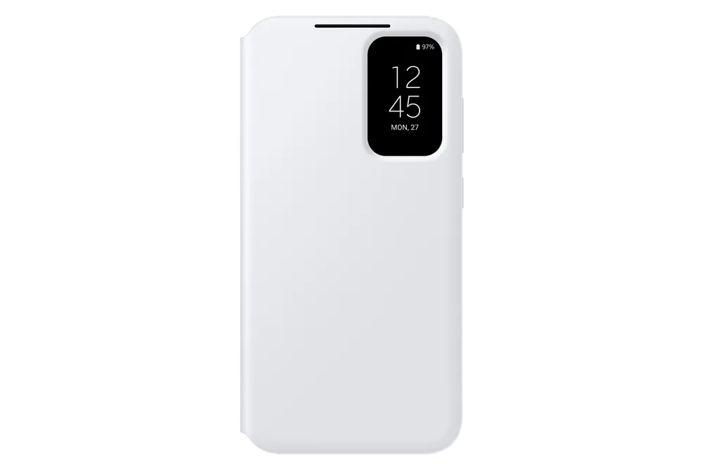 Samsung Galaxy S23 FE Smart View Wallet Case Weiß Handyhülle