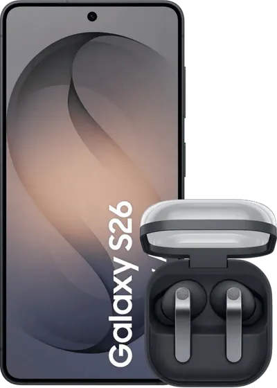Samsung Galaxy S26 512GB Schwarz 5G + Samsung Galaxy Buds4 Pro Schwarz