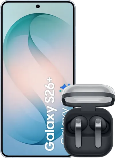 Samsung Galaxy S26 Plus 512GB Hellblau 5G + Samsung Galaxy Buds4 Pro Schwarz