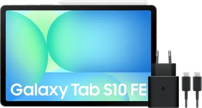 Samsung Galaxy Tab S10 FE 10,9 Zoll 128GB Wi-Fi Grau + Ladepaket