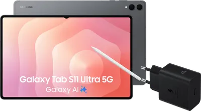 Samsung Galaxy Tab S11 Ultra 14,6 Zoll 1TB Wi-Fi und 5G Grau + Ladeset