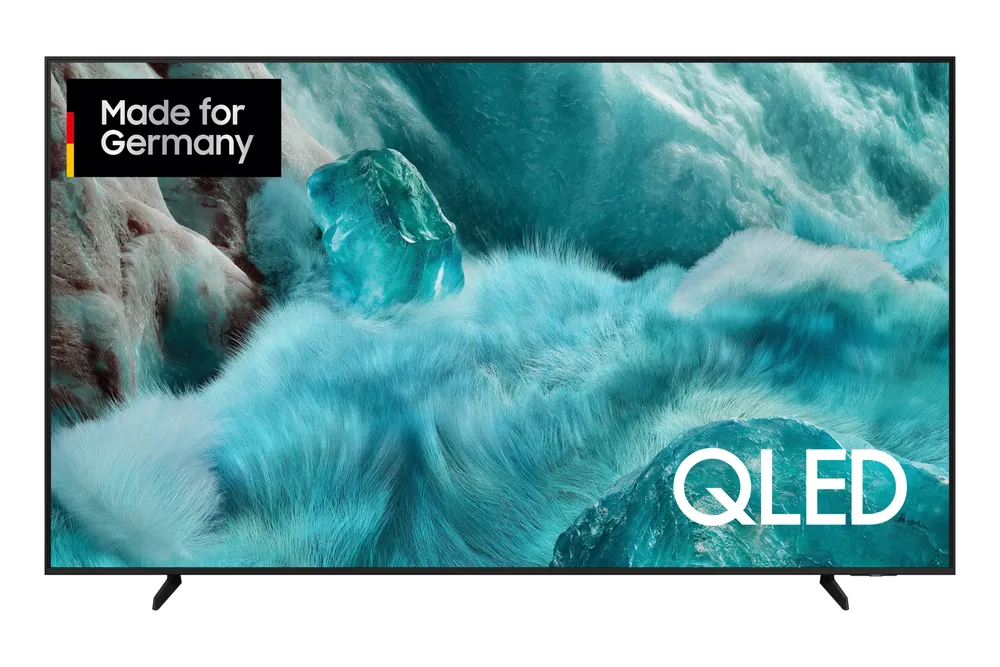 Samsung GQ65Q7FAAU QLED-Fernseher (163 cm/65 Zoll, 4K Ultra HD, Smart-TV, Quantum HDR, Knox Security, Art Store, 3D Sound, Gaming Hub, AI TV)