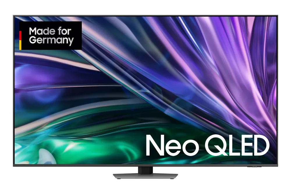 Samsung GQ85QN85DBT QLED Mini LED-Fernseher (214 cm/85 Zoll, 4K Ultra HD, Smart-TV, Neural Quantum 4K AI Gen2 Prozessor, Gaming Hub, bis zu 120Hz)