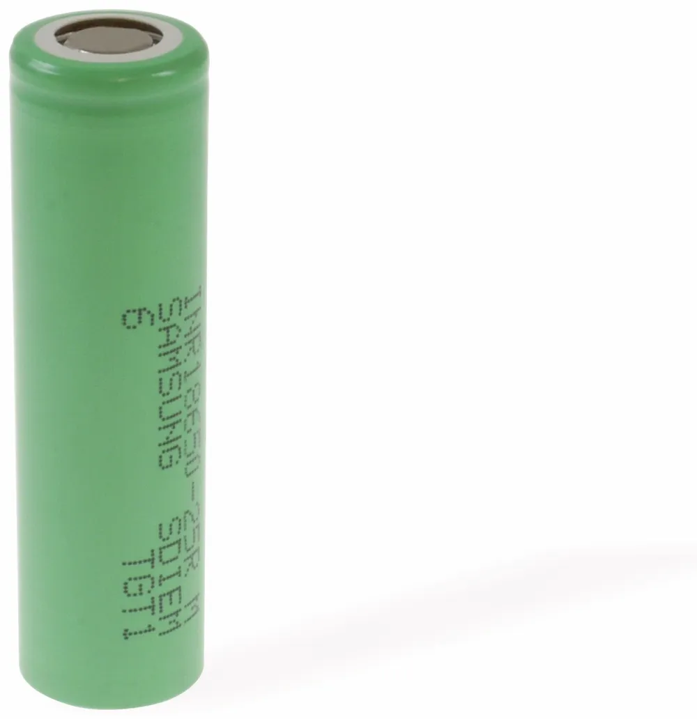 SAMSUNG LiIon-Akku INR18650-25R5, 3,6 V/2,55 Ah