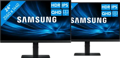 Samsung LS24D600UAUXEN Doppelpack
