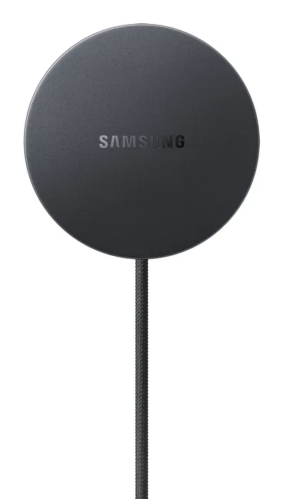 Samsung Magnetische Kabellose Ladestation Qi2 25W Für Smartphones Schwarz Matt