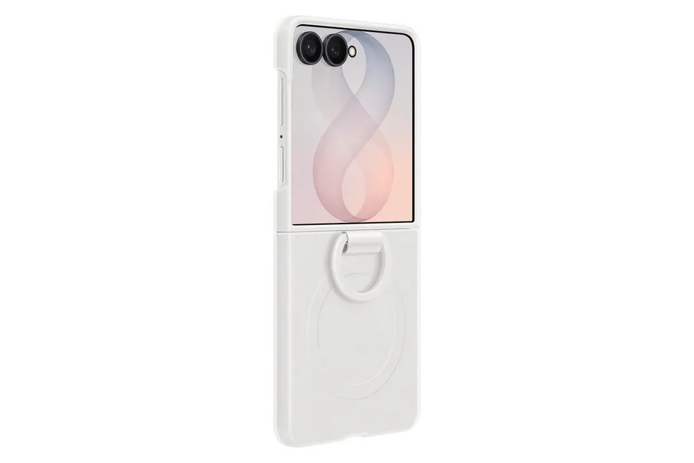 Samsung Smartphone-Hülle Silicone Ring Magnet Case für Galaxy Flip8, Backcover, Schutzhülle, Handyschutzhülle, Case, Schutzcase, stoßfest