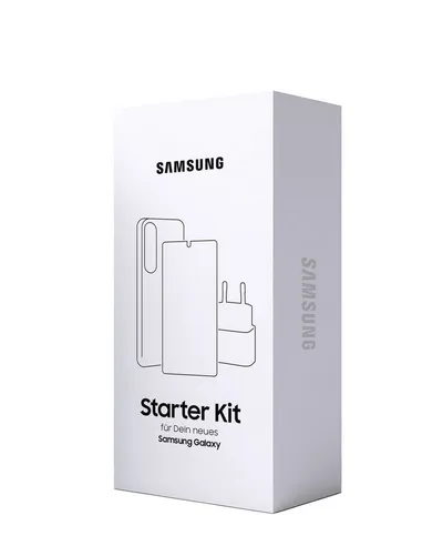 Samsung Starterkit für Galaxy S26+ - Original Case + Glas + 25 W Charger USB-Ladegerät