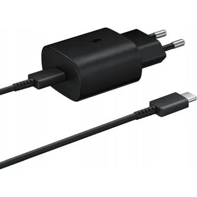 Samsung Super Fast Charging 25W USB-C Netzteil schwarz mit 1 m Kabel