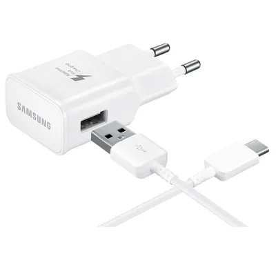 Samsung USB Typ C Ladegerät 2A Weiß