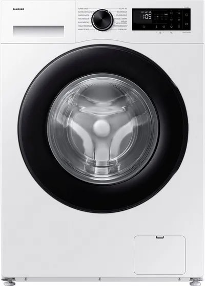 Samsung Waschmaschine WW5100D WW90DG5G34AEEG, 9 kg, 1400 U/min, AI Ecobubble?? - Effizient und schonend waschen