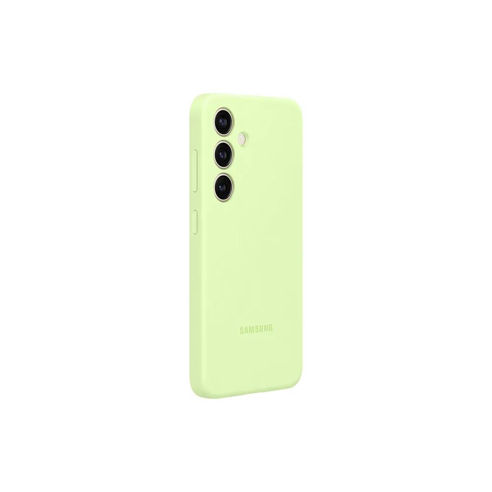 Silicone Case EF-PS921 für das Galaxy S24, Lime Handyhülle