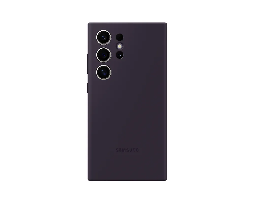 Silicone Case EF-PS928 für das Galaxy S24 Ultra, Dark Violet
