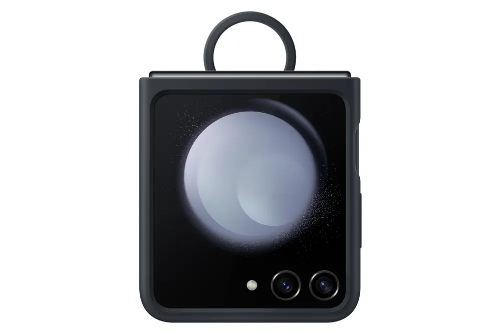 Silicone Case mit Ring EF-PF731 für das Galaxy Z Flip5 - Indigo