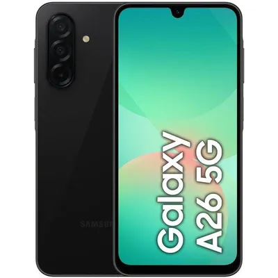 Samsung Galaxy A26 5G 8GB 6,7" 256GB Schwarz Super AMOLED