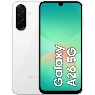 Samsung Galaxy A26 5G 8GB Weiß 256GB 6,7" Super AMOLED