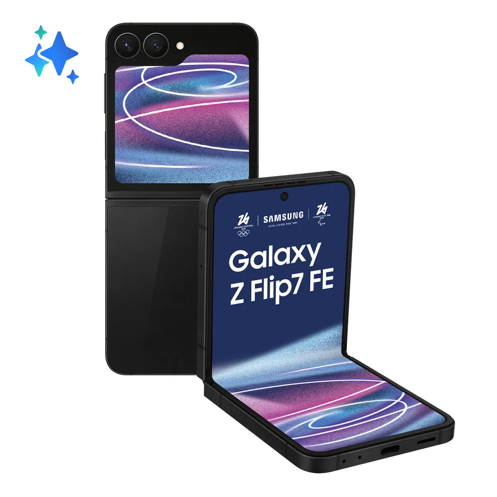 Samsung Galaxy Z Flip7 FE 5G 8GB 6.7" 256GB Schwarz Dual-Kamera