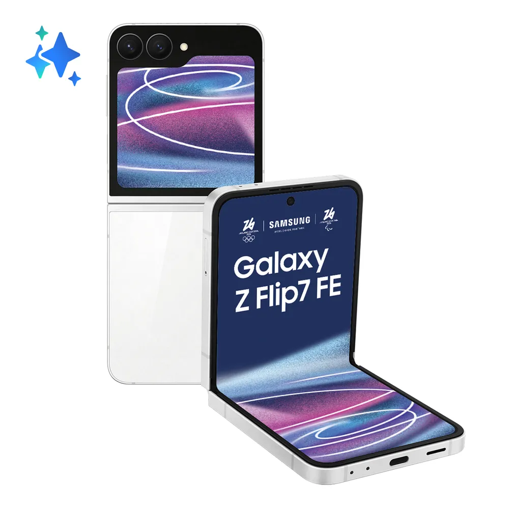 Samsung Galaxy Z Flip7 FE 5G 8GB 6.7" 256GB Weiß Dual-Kamera
