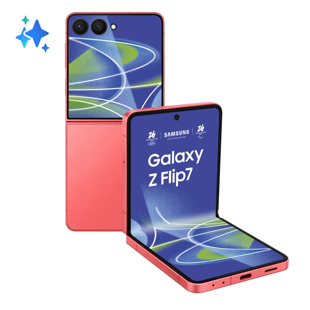 Samsung Galaxy Z Flip7 5G 12GB 256GB 6.8" Korallenrot