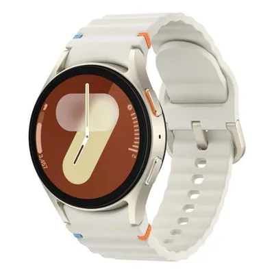 Samsung Galaxy Watch7 Bluetooth GPS NFC 40mm AMOLED Creme S/M Wasserdicht IP68 SpO2