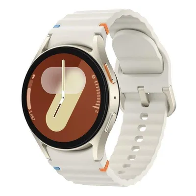 Samsung Galaxy Watch7 LTE Bluetooth GPS 40mm AMOLED Creme S/M Wasserdicht 5ATM SpO2