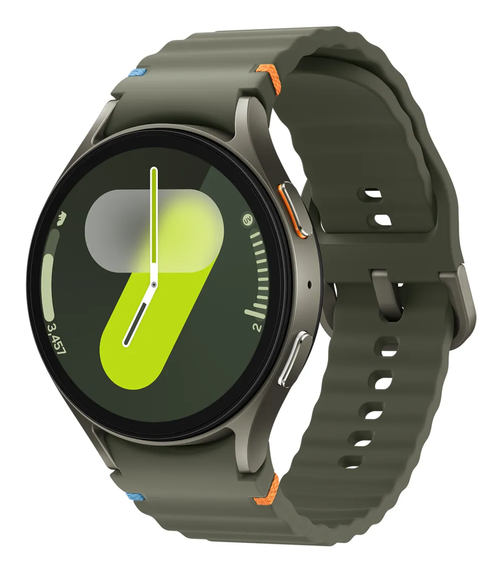 Samsung Galaxy Watch7 Bluetooth GPS NFC 44mm Grün Aluminium M/L IP68 SpO2