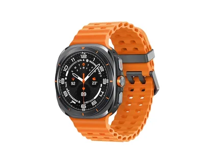 Samsung Galaxy Watch Ultra 4G LTE GPS NFC 47mm AMOLED Grau Orange IP68 MIL-STD-810H