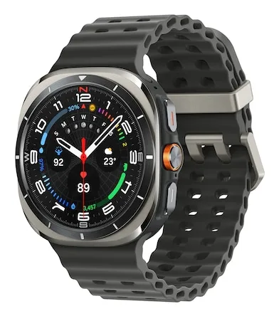 Samsung Galaxy Watch Ultra 4G LTE GPS 47mm AMOLED Grau Titan IP68 Pulsmesser Wear OS
