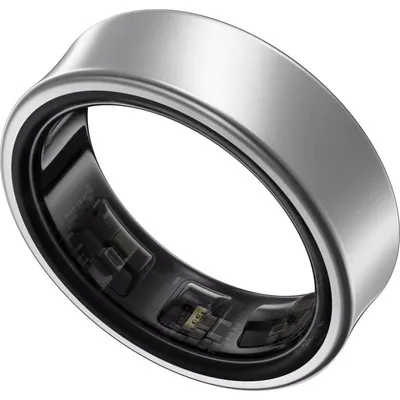 Smart Ring Samsung Galaxy Ring Größe 15 Bluetooth IP68 Akku 24h Silber