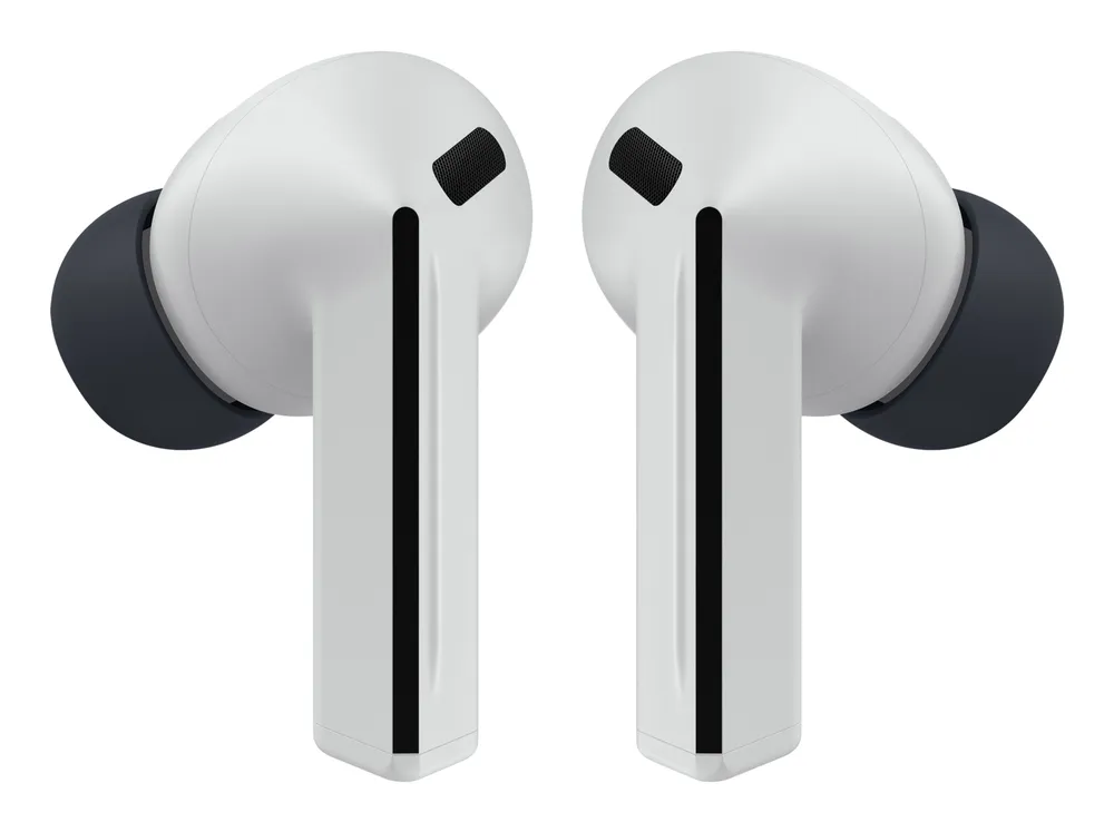 Kabellose Samsung Galaxy Buds3 FE In-Ear-Kopfhörer TWS Bluetooth 5.4 mit ANC und 6 Mikrofonen in Grau