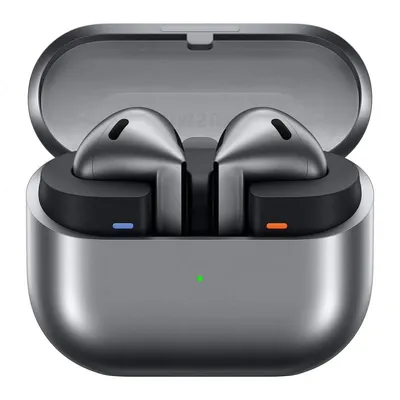Samsung Galaxy Buds3 Kabellose Bluetooth-Kopfhörer mit aktiver Geräuschunterdrückung, Grau