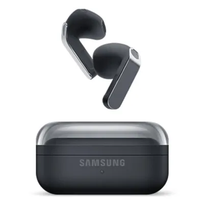 Kopfhörer Samsung Galaxy Buds4 kabellos Bluetooth mit Aktiver Geräuschunterdrückung, Mikrofon und IP54-Schutz, schwarz