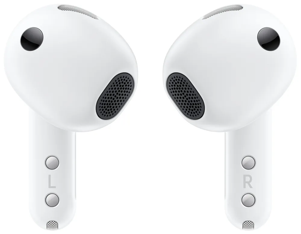 Kopfhörer Samsung Galaxy Buds4 kabellos Bluetooth 6.1 mit Geräuschunterdrückung, Mikrofon, weiß