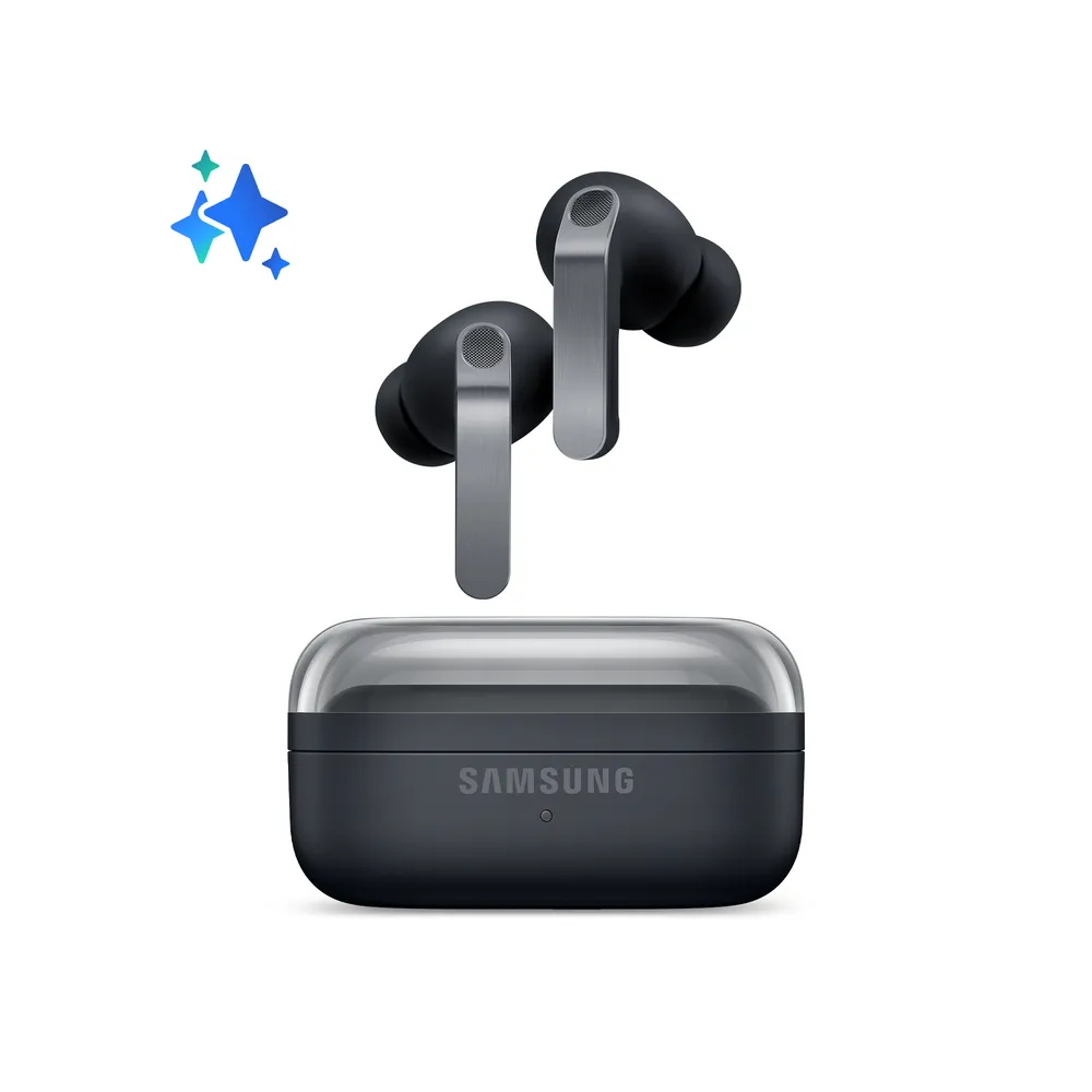 Kopfhörer Samsung Galaxy Buds4 Pro kabellos Bluetooth mit Aktiver Geräuschunterdrückung, MEMS-Mikrofon und IP57, schwarz