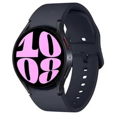 Samsung Galaxy Watch6 LTE 4G GPS 40mm Super AMOLED Graphite Wasserdicht 5ATM+IP68 SpO2 Pulsmesser
