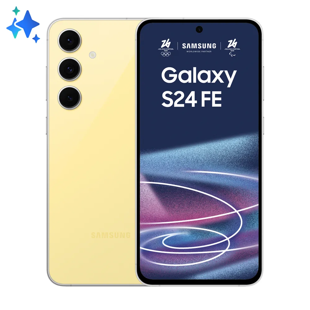 Samsung Galaxy S24 FE 5G 8GB 6,7" 128GB Gelb Dynamic AMOLED