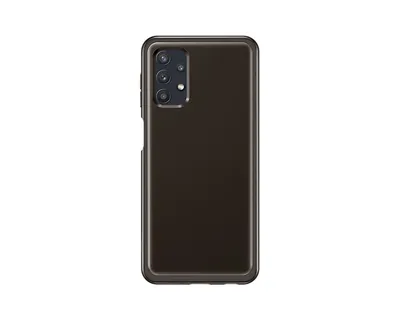 Soft Clear Cover EF-QA125 für Galaxy A32 5G, Black Handyhülle