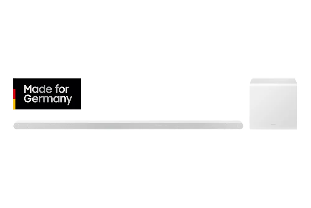 Soundbar mit Subwoofer Ultra Slim Soundbar HW-S811GD 3.1.2-Kanal & Subwoofer (2024) weiß