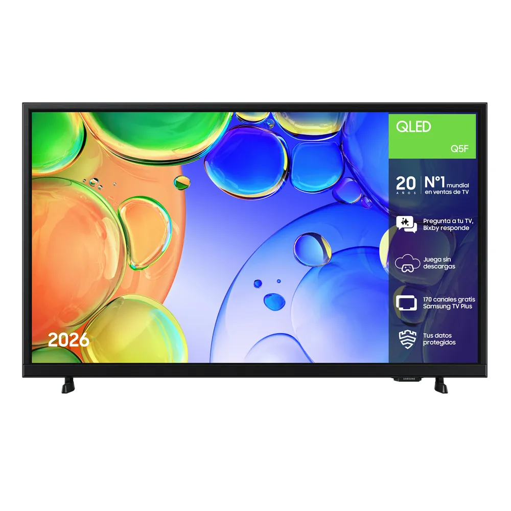 TV Samsung QLED TQ32Q5FAAUXSP 32" Full HD 50Hz Smart TV Tizen Quantum HDR10+