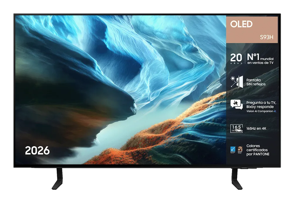 TV Samsung OLED TQ42S93HAEXXC 42" 4K UltraHD 165Hz Smart TV Tizen HDR10+ Dolby Atmos