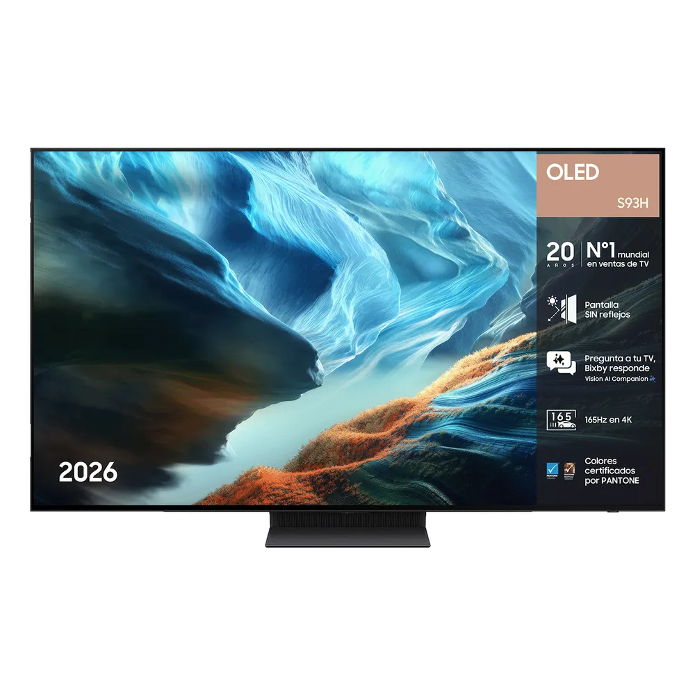 TV Samsung OLED TQ48S93HAEXXC 48" 4K UltraHD 165Hz Smart TV Tizen HDR10+ Dolby Atmos Vision AI