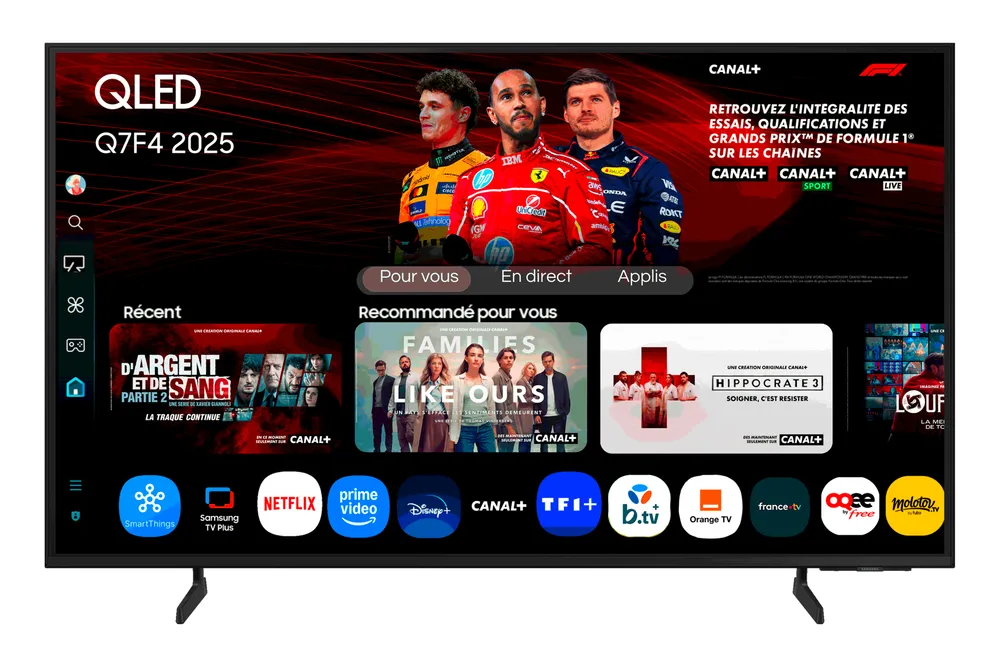 TV Samsung QLED TQ65Q7F4AU 65" 4K HDR10+ Adaptive Smart TV