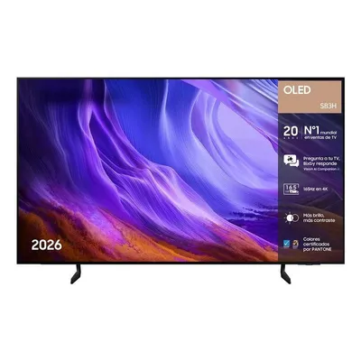 TV Samsung OLED S83H 77" 4K UltraHD 120Hz Smart TV Tizen HDR10+ Dolby Atmos Vision AI