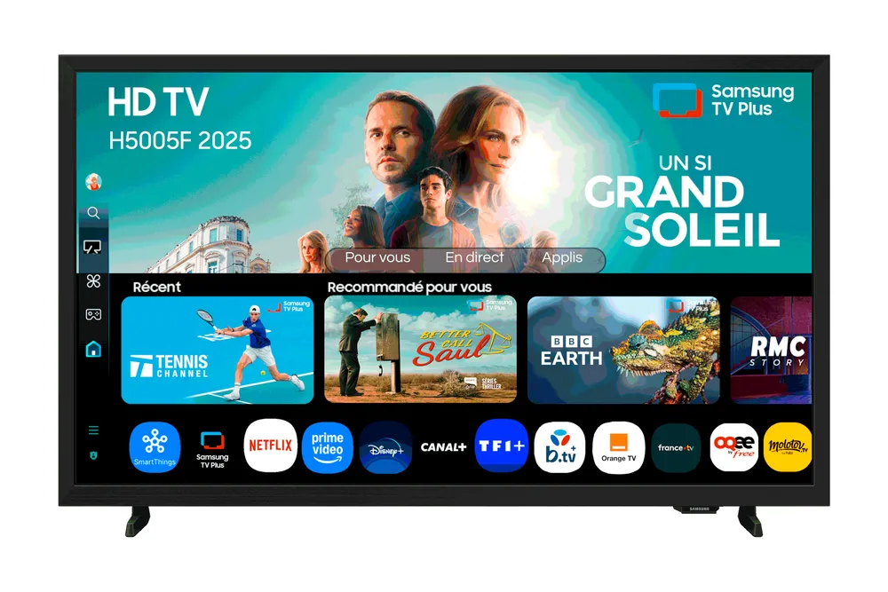 TV Samsung LED TU32H5005FK 32" HD Smart TV HDR Tizen Schwarz