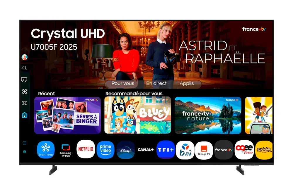 Fernseher Samsung TU65U7005FK 165,1 cm 4K UHD LED Smart TV Wi-Fi Bluetooth 5.3