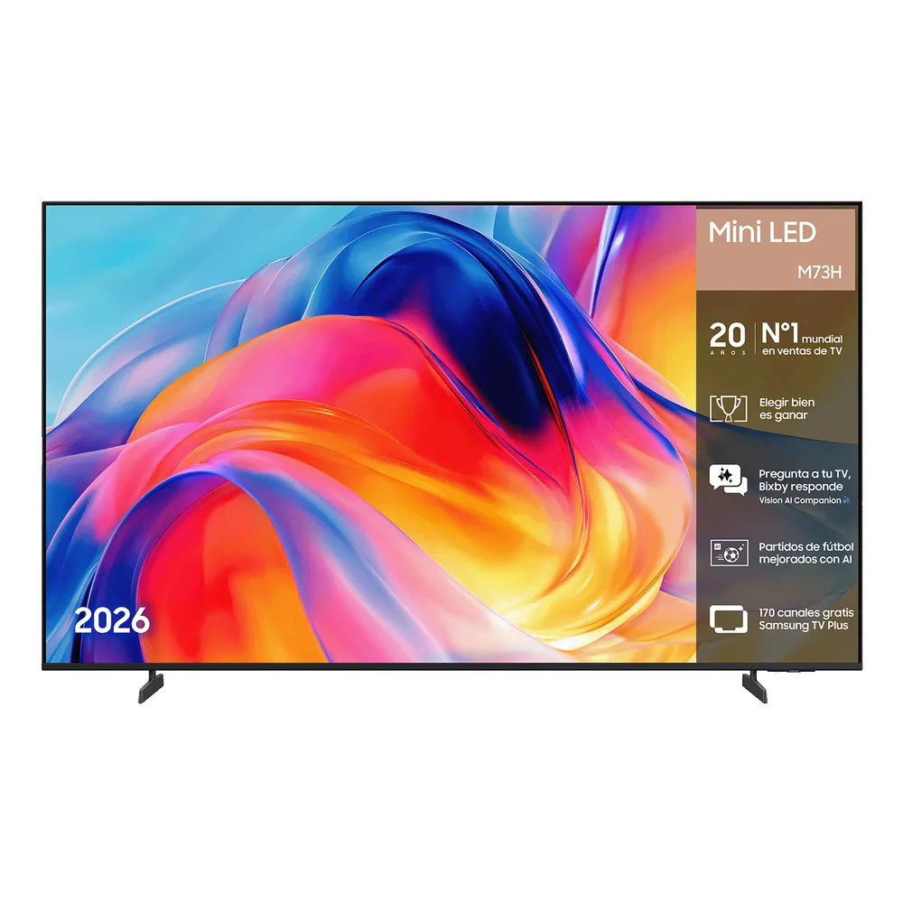TV Samsung Mini LED TU75M73HAUXXC 75" 4K UltraHD 120Hz Smart TV Tizen HDR10+ Vision AI