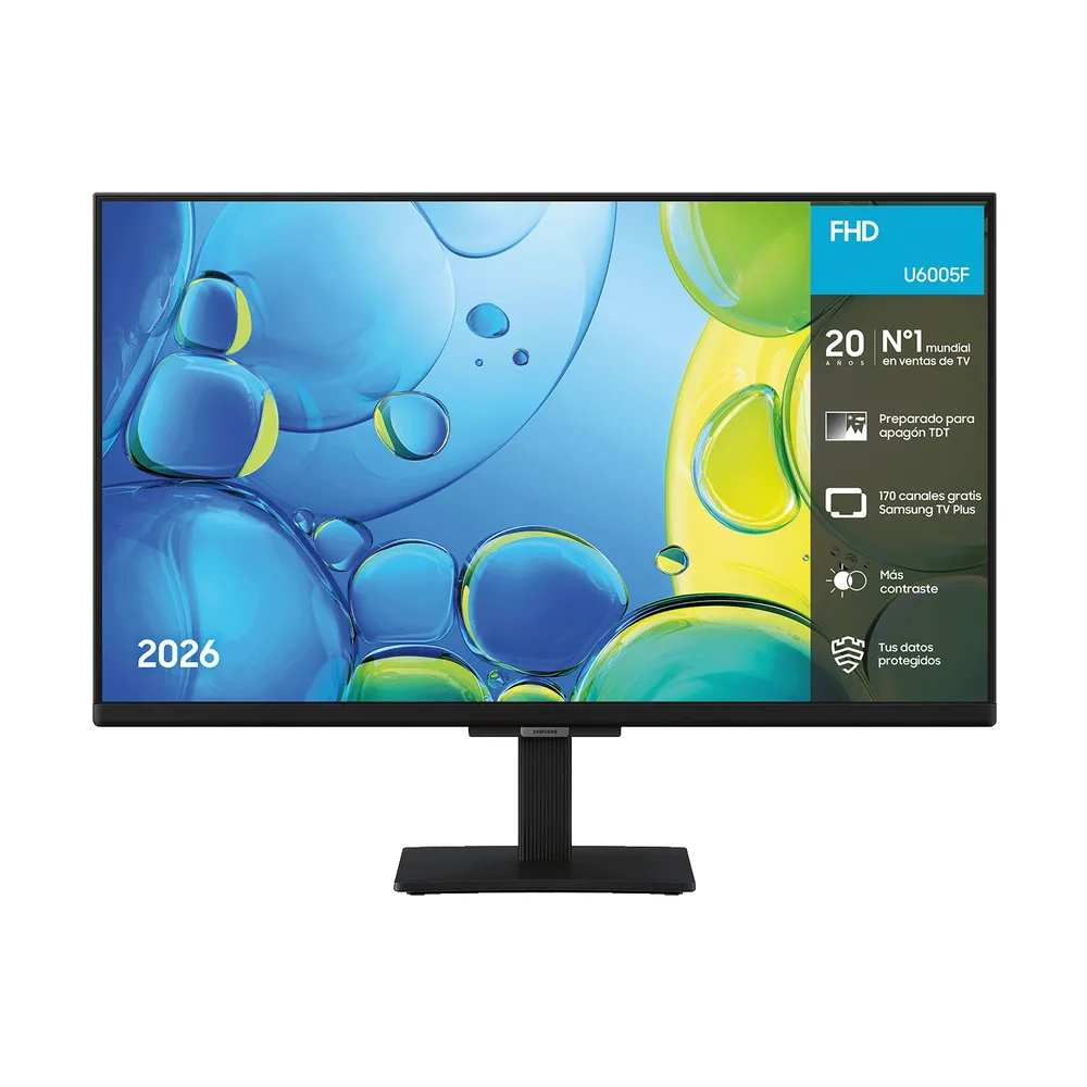 TV Samsung LED TU24F6005FK 24" Full HD 60Hz Smart TV Tizen HDR10 Slim Look