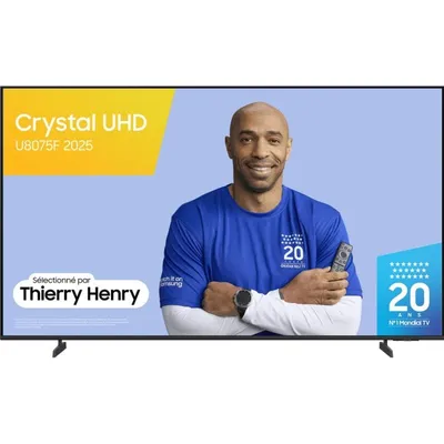 TV Samsung LED TU55U8075HUXXC 55" 4K UltraHD 120Hz Smart TV Tizen HDR10+ Gaming Hub