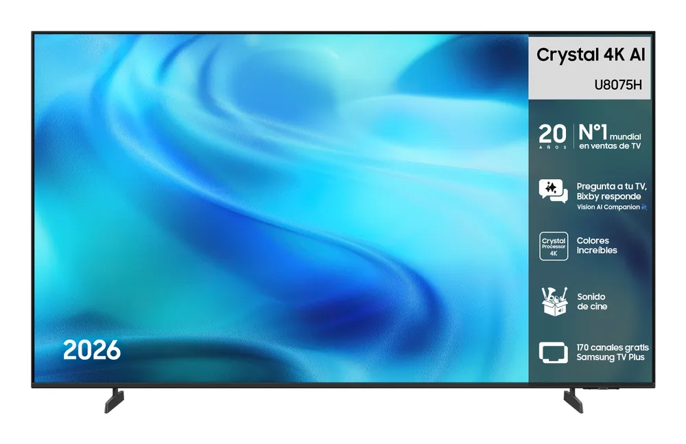 TV Samsung LED TU85U8075HU 85" 4K UltraHD 120Hz Smart TV Tizen HDR10+ Gaming Hub