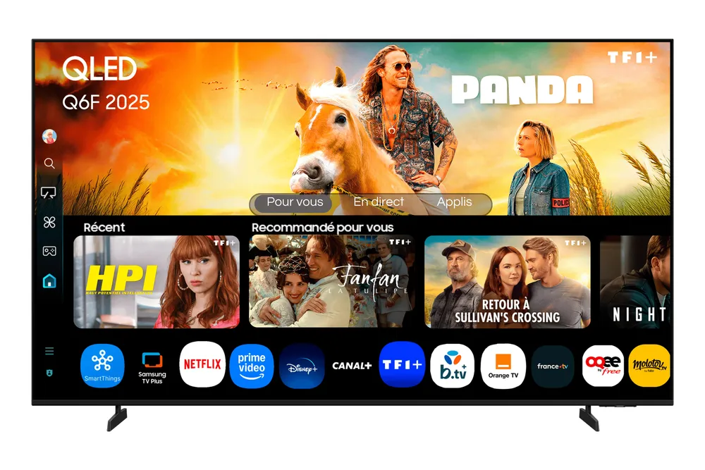 TV Samsung QLED TQ85Q6FAAUXXC 85" 4K UltraHD 50Hz Smart TV Tizen HDR10 Plus Quantum HDR